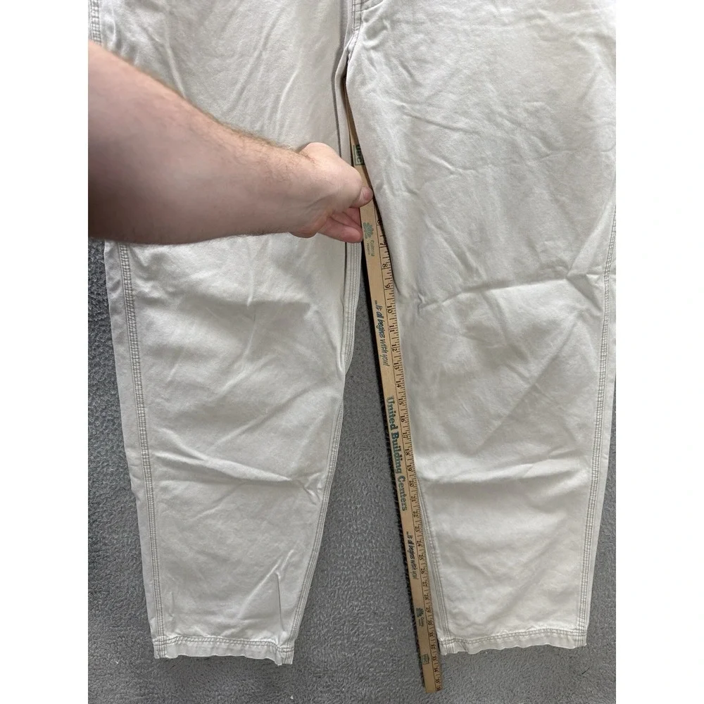 Vintage Old‎ Navy Pants Mens 36x34 Tan Carpenter Baggy Skater Grunge Y2K